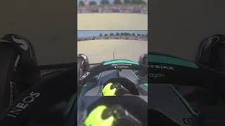 Hamilton does the same whoopsie as BinRussel 😭 f1 lewishamilton [upl. by Tedd]