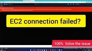 Failed to connect to your instance  Error establishing SSH connection to your instance  100 fix [upl. by Bowne]