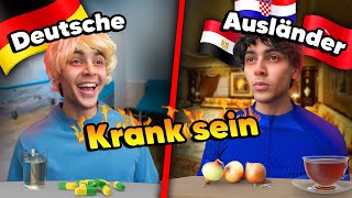 Deutsche vs Ausländer beim KRANK sein 😳😂  Mohi07 [upl. by Iggie565]