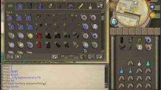 Runescape Basic 1 Defence Pure Hybrid Guide Complete By Crazitomali [upl. by Rik371]