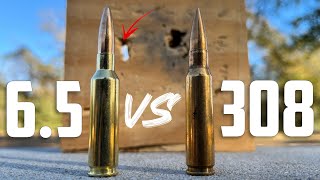 65 Creedmoor vs 308 Barrier Test No More Debating [upl. by Ahasuerus]