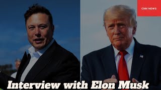 Trumps X interview with Musk after Tech delay  Trump Interview  Election 2024 [upl. by Dehlia168]