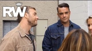 Robbie Williams amp Gary Barlow  Shame  The Making Of The Video [upl. by Ives]