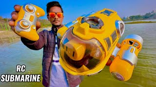 I Bought Unique RC Submarine to run on Water  Chatpat toy TV [upl. by Ik]