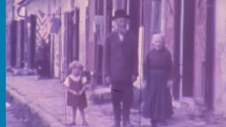 Rare Color Footage Depicting Jewish Life in the Shtetl Before the Holocaust [upl. by Arahk874]