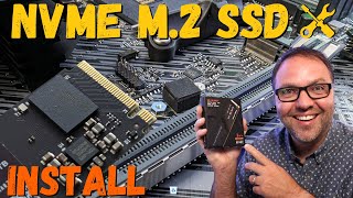 How To Install NVMe SSD on Asus Tuf Gaming B550Plus WiFi II Motherboard [upl. by Mikel527]