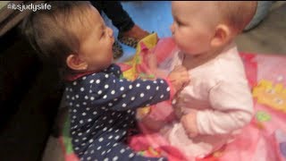 BABY FRIENDS  June 10 2013  itsJudysLife Vlog [upl. by Eninaej]