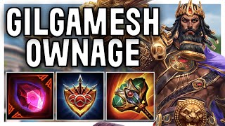 GILGAMESH DOMINATES THE GAME  Gilgamesh Solo Ranked Conquest [upl. by Rico468]