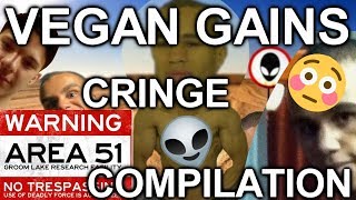 Vegan Gains CRINGE COMPILATION [upl. by Obie]