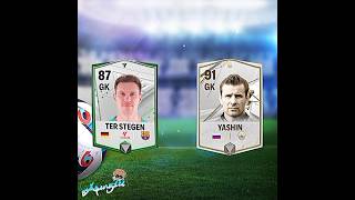 MarcAndré ter stegen🇩🇪 vs Lev yashin🇷🇺fifarenderz fc25fcmobile [upl. by Atiana204]