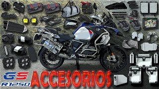 BMW R1250 GSA HP  Accesorios 1080 HD [upl. by Onurb]