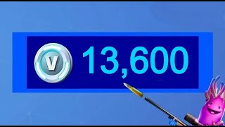 Fortnite Spending Spree 3 13600 Vbucks [upl. by Ztnahc]