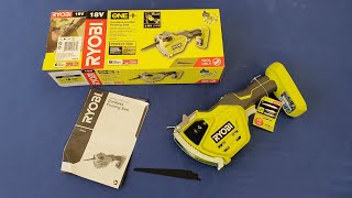 Ryobi  Cordless Garden Pruning Saw  OPS18  Unboxing  Review [upl. by Carvey390]