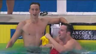 Mens 100m freestyle FINAL Pan Pacific Swimming Championships 2014 [upl. by Corsiglia]