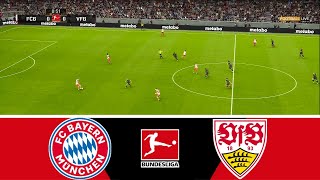 BAYERN MUNCHEN VS STUTTGART  BUNDESLIGA 20232024  FOOTBALL LIFE 2023 [upl. by Shalna]