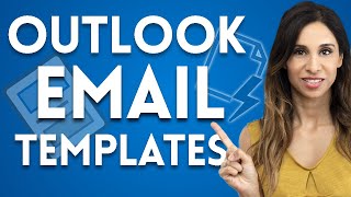 How To Create Email Templates in Outlook  My Templates amp Quick Parts [upl. by Sugirdor]