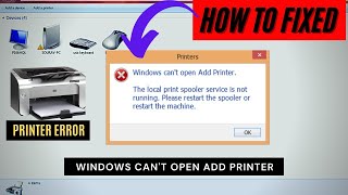 FIX printer spooler problems on Windows 10 [upl. by Rosario]