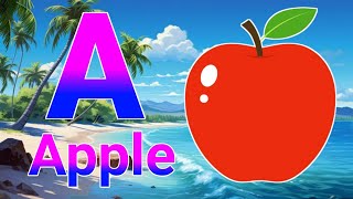 A for apple  अ से अनार  abcd phonics song  a for apple b for ball c for cat  abcd song  abcde [upl. by Airtina]