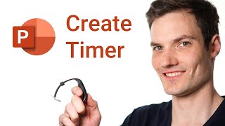 How to Add Timer in PowerPoint [upl. by Ashwell]