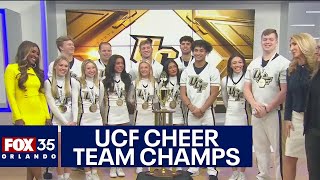 UCF Cheer Team wins national title in Orlando [upl. by Neale]