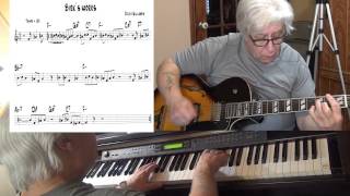 Birks Works  Jazz guitar amp piano cover  Dizzy Gillespie  Yvan Jacques [upl. by Barri576]