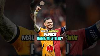 Mauro İcardi’nin Papucu Dama Mı Atıldı icardi galatasaray futbol [upl. by Nlyak]