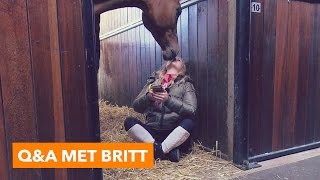 QampA met Britt  PaardenpraatTV [upl. by Lzeil204]