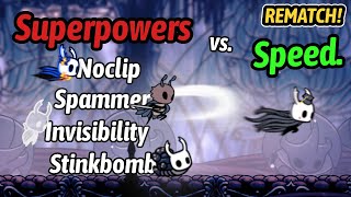 Hollow Knight  Speedrunner vs 4 Hunters with NEW Superpowers REMATCH [upl. by Koal229]