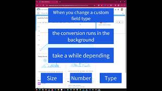 What are the points to consider while changing Field Types [upl. by Fancie]