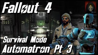 Fallout 4  Survival Mode  Automatron DLC Part 3 [upl. by Farman]