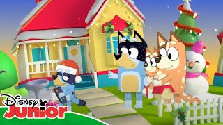 🎄 EKSKLUSIVT SPIL Dekorer juletræet  Disney Junior Danmark [upl. by Nal]