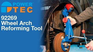 92269  Wheel Arch Reforming Tool  PowerTEC [upl. by Akcirret]