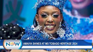 Amaiya Shines At Ms Tobago Heritage 2024 [upl. by Pegg7]