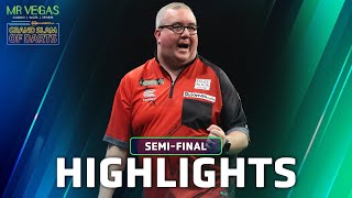 FINAL CONFIRMED Semi Final Highlights  2023 Mr Vegas Grand Slam of Darts [upl. by Afnin]