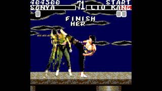 Game Over Mortal Kombat Game Gear [upl. by Ennazzus132]