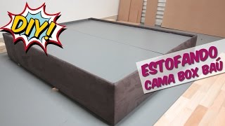 DIY  CAMA ESTOFADA DECORAÇÃO QUARTO DE CASAL PEQUENO PARTE 4 [upl. by Davis923]