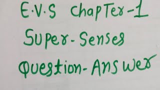 Evs class 5th chapter Questions answers [upl. by Aniluj]