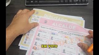 CÓMO VOTAR EL 5 DE MAYO DE 2024 PARA NO EQUIVOCARTE CÓMO DEBES VOTAR PARA QUE [upl. by Mcnair239]