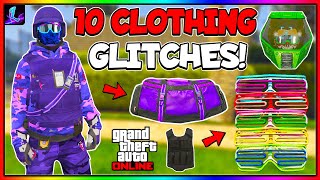 GTA 5 TOP 10 CLOTHING GLITCHES AFTER PATCH 168 GTA 5 Modded Outfit Glitches  GTA Online [upl. by Chilton642]