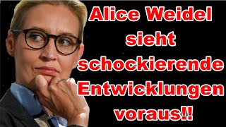 💥AFD warnt vor Eskalation in Deutschland Alice Weidel spricht Klartext💥 [upl. by Raynell]