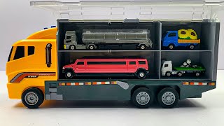 『トミカ』13 Type Tomica Cars  vol3 Tomica opening and put in big Okatazuke convoy [upl. by Gyasi943]