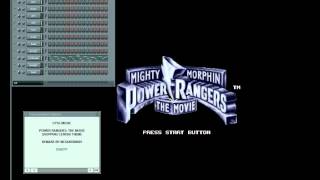 Power Rangers The Movie SNES  Shopping Center Theme  CPS2 ReArrange FL Studio [upl. by Adnuhser513]