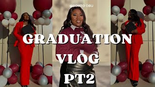 GRADUATION VLOG PT 2ITS FINALLY OVER MSc with HONORS 40SURPRISE DINNER PARTY [upl. by Glialentn]