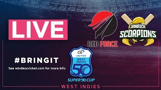 🔴 LIVE Trinidad amp Tobago v Jamaica  CG United Super50 2023 [upl. by Samid]