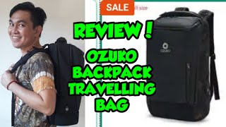 OZUKO TRAVELLING BAG I REVIEW [upl. by Analat778]