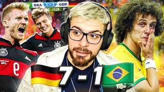 BRASIL 17 ALEMANIA REACCIÓN A LA PEOR HUMILLACIÓN EN UN MUNDIAL ¿LA PEOR BRASIL DE LA HISTORIA [upl. by Acisset]