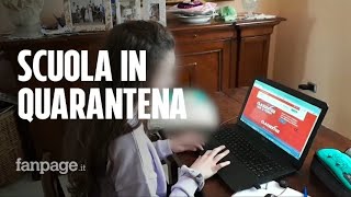 Coronavirus la scuola ai tempi della quarantena i compiti in classe da fare online [upl. by Ennairda]