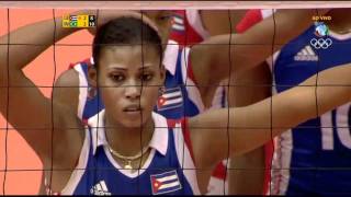 Pan 2011 Vôlei Feminino  Final  Brasil 3 x 2 Cuba  parte 1415 Record HD [upl. by Leiuqeze]