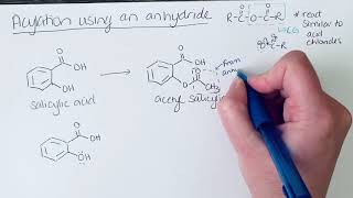 Acylation using an anhydride [upl. by Enyamrahc]