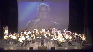 Medley Sardou  Harmonie de Soissons  Concert de gala 2019 [upl. by Yasdnyl]